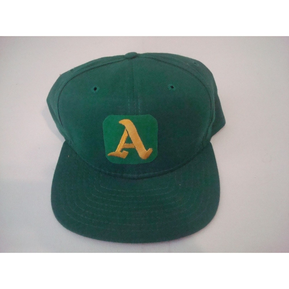 OAKLAND A'S NEW ERA 90S USA MADE SNAPBACK Y2K 00s HAT CAP VINTAGE DEADSTOCK S3